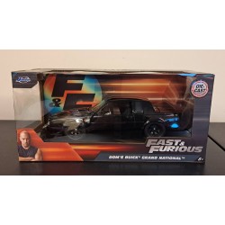 JADA 1/24 DOMS BUICK GRAND NATIONAL FAST AND FURIOUS BLACK 99539 BOX SPLIT