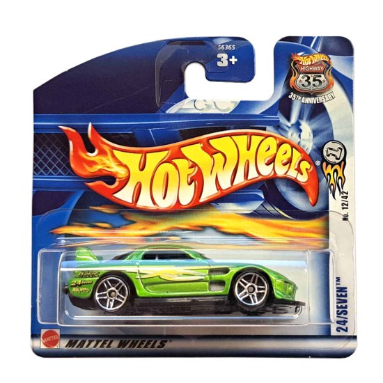 HOT WHEELS 2003 FIRST EDITIONS 12/42 24/SEVEN #024 GREEN 56365 - SPLIT