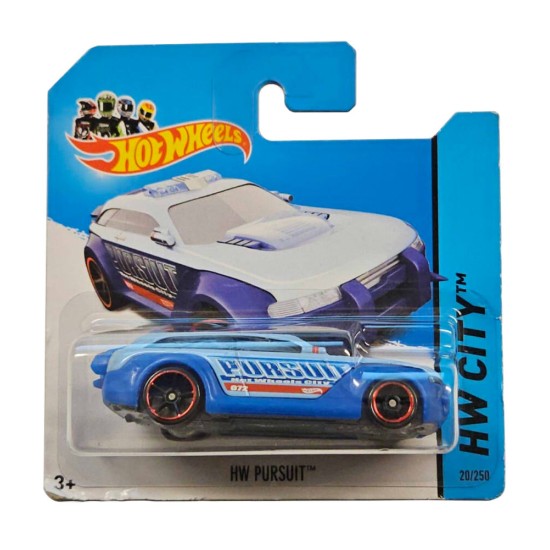 HOT WHEELS 2013 HW CITY HW PURSUIT 20/250 BLUE X1872
