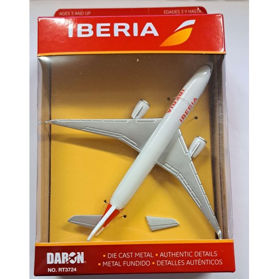 DARON IBERIA DIECAST SINGLE PLANE RT3724 - BROKEN TAIL DARON IBERIA DIECAST SINGLE PLANE RT3724 - BROKEN TAIL