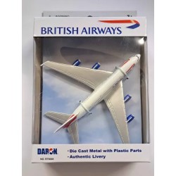 DARON BRITISH AIRWAYS A380 DIECAST MODEL RT6008 - BOX DAMAGE