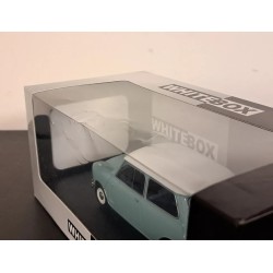 WHITEBOX 1/24 AUSTIN MINI COOPER S DUCKEGG BLUE 1965 WB124183 - BOX DAMAGE
