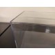 1/18 ACRYLIC DISPLAY CASE WITH PLASTIC BASE DAMAGED CHIPPED AND WARPED 55020