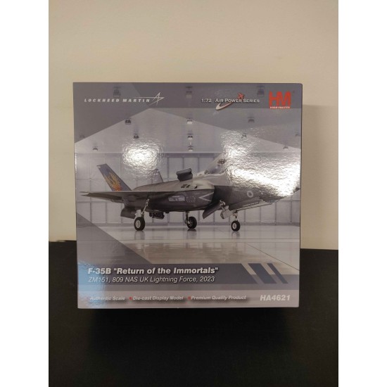 HA4621 1/72 F-35B RETURN OF THE IMMORTALS ZM-151, 809 NAS, RAF 2023 DAMAGED BOX