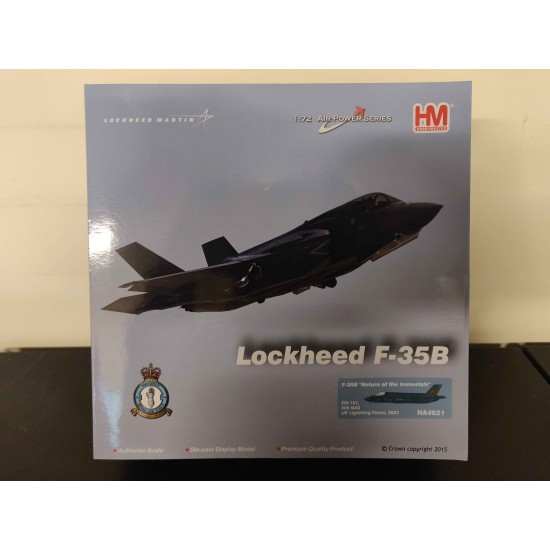 HA4621 1/72 F-35B RETURN OF THE IMMORTALS ZM-151, 809 NAS, RAF 2023 DAMAGED BOX