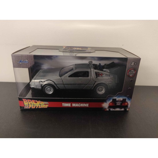 JADA 1/32 DELOREAN BACK TO THE FUTURE PART 1 32185 BOX DAMAGE