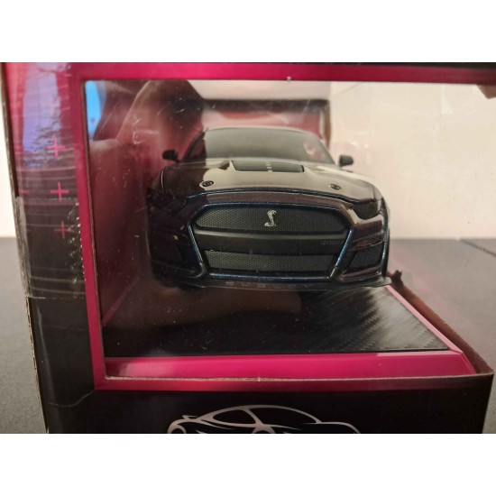 1/24 PINK SLIPS 2020 MUSTANG SHELBY GT500 - BLUE PURPLE 34894 DAMAGED MODEL