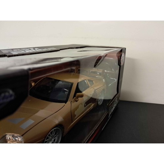 1/24 TOYOTA SUPRA SLAP JACK 1995 FAST & FURIOUS GOLD 99540 BOX SQUISH