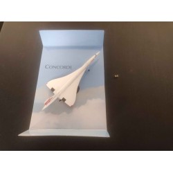 BRITISH AIRWAYS CONCORDE DIECAST AIRLINER DAR98845 MISSING WHEEL BROKEN WHEEL