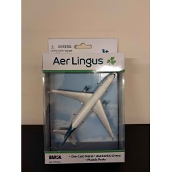 DARON AER LINGUS SINGLE DIECAST PLANE RT3345 - CRACKED WINDOW