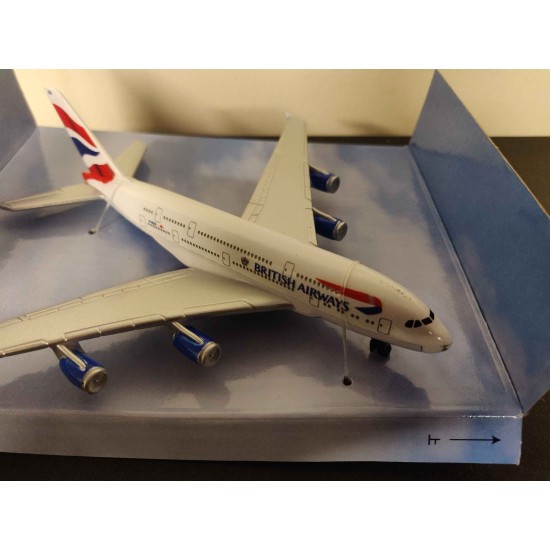BRITISH AIRWAYS A380 DIECAST MODEL RT6008 PAINT DAMAGE BRITISH AIRWAYS A380 DIECAST MODEL RT6008 PAINT DAMAGE