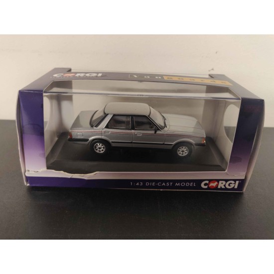 1/43 FORD CORTINA MK5 1.6 CRUSADER 1600 LAST CORTINA STRATO SILVER BOX DAMAGE