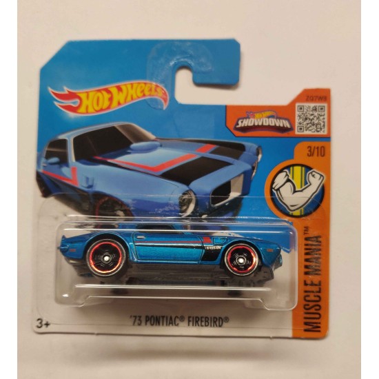 HOT WHEELS MUSCLE MANIA 73 PONTIAC FIREBIRD 3 10 123 250 DHR34