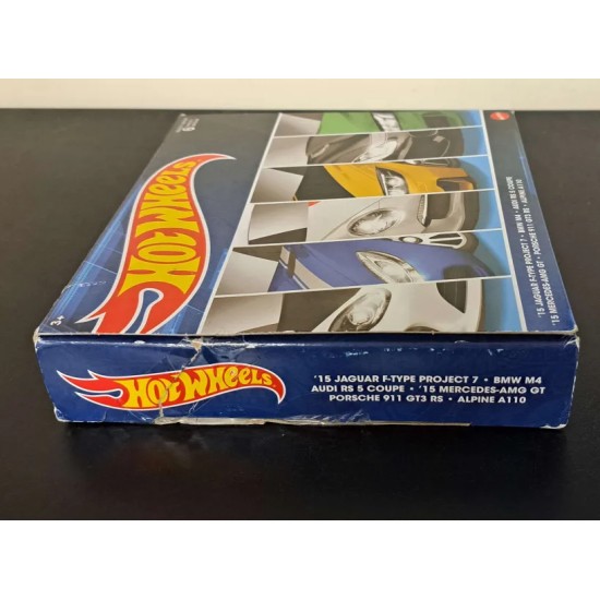 HOT WHEELS 1/64 THEMED 6 PACK SET HDH51 - BOX DAMAGE