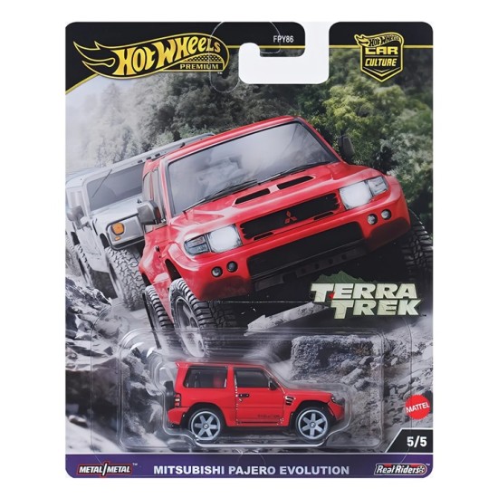 HOT WHEELS TERRA TREK MITSUBISHI PAJERO EVOLUTION 5/5 HRV89