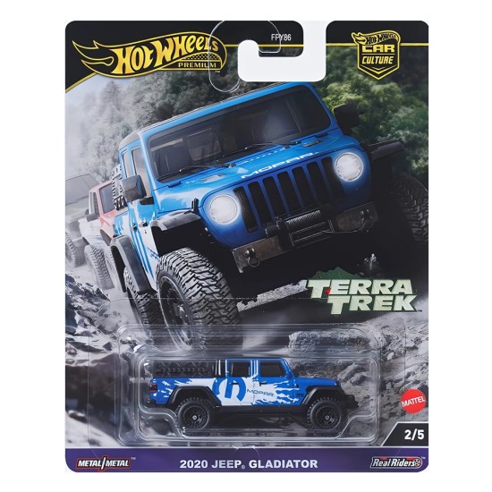 HOT WHEELS TERRA TREK 2020 JEEP GLADIATOR 2/5 HRV91