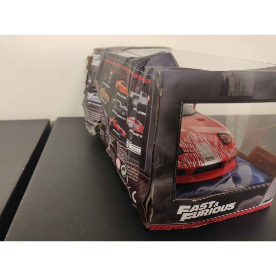 JADA 1/24 1995 DOM'S MAZDA RX-7 FAST AND FURIOUS 98338 - DAMAGED BOX