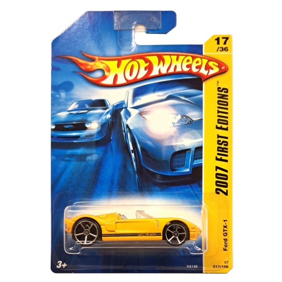 HOT WHEELS 2007 FIRST EDITIONS 17/36 FORD GTX-1 K6149