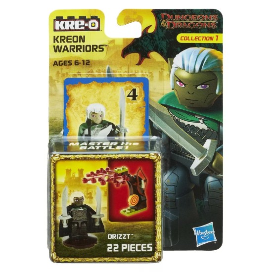 KRE-O DUNGEONS AND DRAGONS COLLECTION 1 BATTLEFIELD HEROES FULL SET OF 5