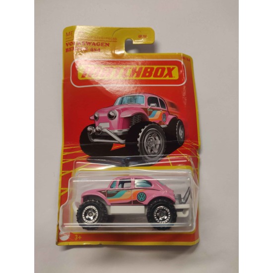 MATCHBOX RETRO VOLKSWAGEN BEETLE 4X4 18/24 GWJ50 DAMAGED CRUSHED BOX