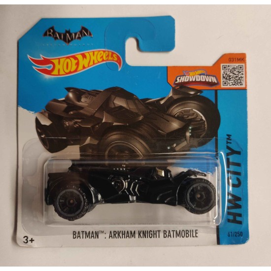 HOT WHEELS HW CITY BATMAN: ARKHAM KNIGHT BATMOBILE 61/250 CFG82