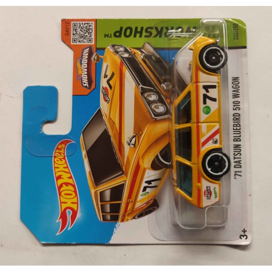 HOT WHEELS HW WORKSHOP '71 DATSUN BLUEBIRD 510 WAGON 202/250 CFK96