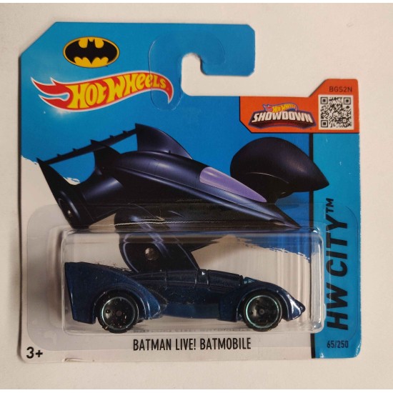 HOT WHEELS HW CITY BATMAN LIVE! BATMOBILE 64/250 CFL46