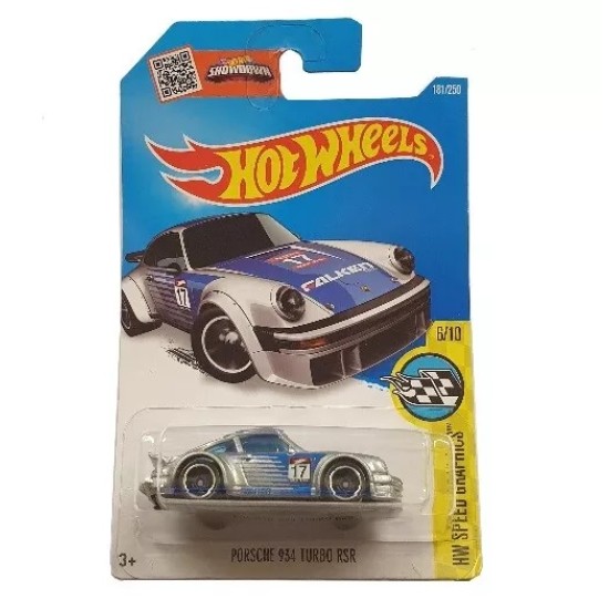 HOT WHEELS DHX58 PORSCHE 934 TURBO RSR HW SPEED GRAPHICS 6/10 181/250