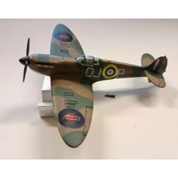 OXFORD 1/72 SUPERMARINE SPITFIRE MKI AC001 - DAMAGED