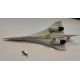 DARON BRITISH AIRWAYS CONCORDE TOY DIECAST AIRLINER DAR98845 - BROKEN WHEEL