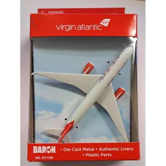 DARON VIRGIN ATLANTIC A350 SINGLE DIECAST RT1705 - BOX DAMAGE