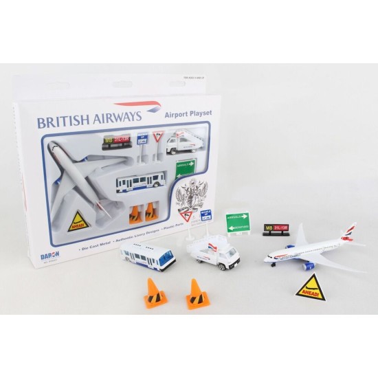 DARON BRITISH AIRWAYS AIRPORT PLAYSET RT6001