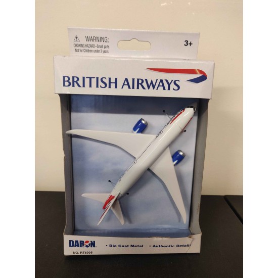 DARON - BRITISH AIRWAYS B787 DIECAST MODEL - TORN BOX