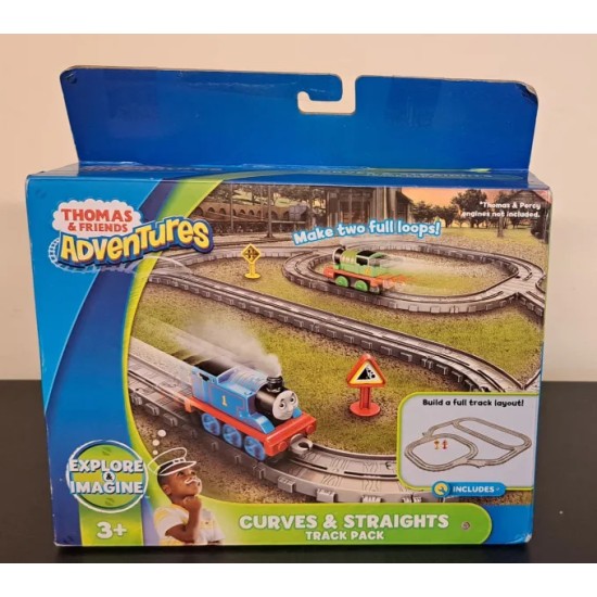 THOMAS ADVENTURES CURVES AND STRAIGHTS TRACK PACK DYV59