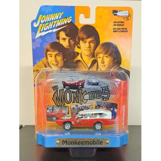 JOHNNY LIGHTNING 1/64 MONKEES MOBILE W/TIN JLDR018-1 - PAINT DAMAGE