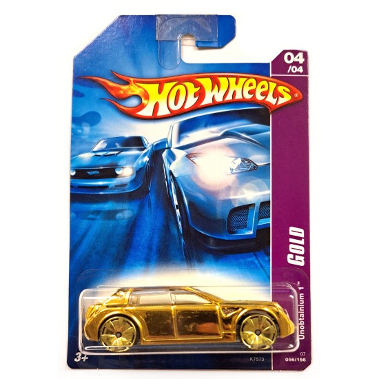 HOT WHEELS 2006 RELEASE GOLD 4/4 UNOBTAINIUM 1 056/156 K7573