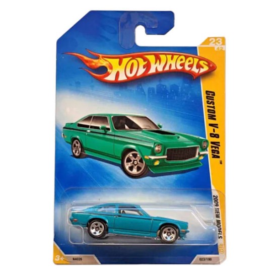 HOT WHEELS 2009 NEW MODELS CUSTOM V-8 VEGA 023/190 N4026