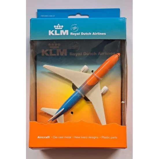 PPC KLM ORANGE PRIDE DIECAST PLANE - BOX CREASED