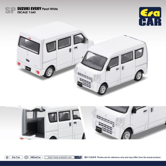 ECSU22JSSP120 - 1/64 SP SUZUKI EVERY PEARL WHITE