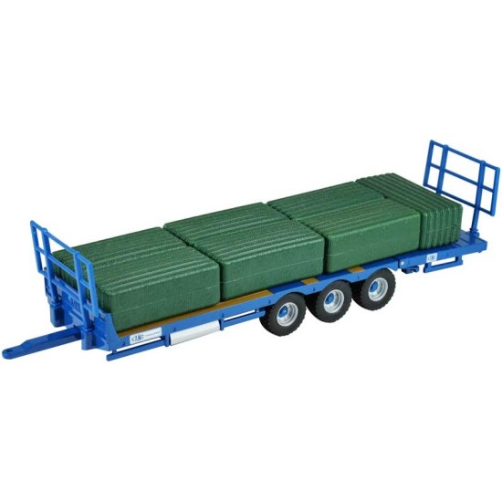 1/32 KANE BALE TRAILER WITH LOAD