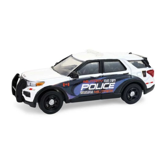 GL43065-E - 1/64 HOT PURSUIT - CANADA SPECIAL EDITION - FORD POLICE INTERCEPTOR UTILITY 2024 - CANADA MILITARY GL43065-E - 1/64 HOT PURSUIT - CANADA SPECIAL EDITION - FORD POLICE INTERCEPTOR UTILITY 2024 - CANADA MILITARY