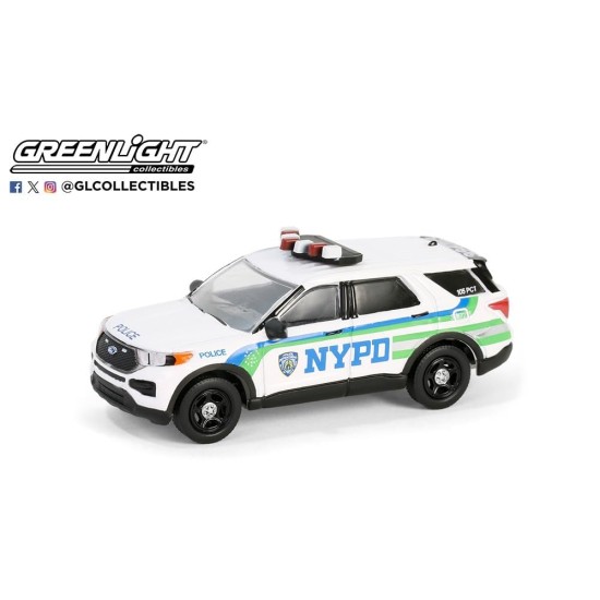 1/64 2023 FORD POLICE INTERCEPTOR UTILITY NYPD 30500