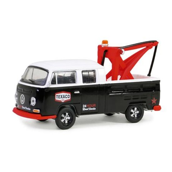 1/64 1973 VW DOUBLE CAB PICK UP WITH DROP-IN TOW HOOK TEXACO 35280-B