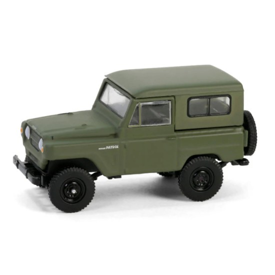 1/64 ALL TERRAIN SERIES 16 1962 NISSAN PATROL MATTE OLIVE GREEN 35290-A