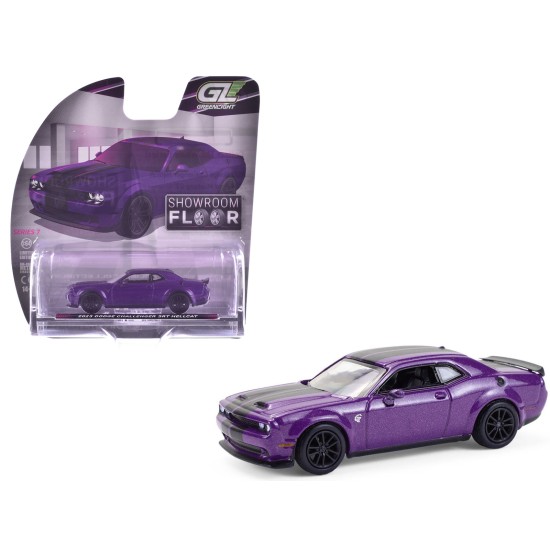 1/64 SHOWROOM FLOOR SERIES 7 2023 DODGE CHALLENGER SRT HELLCAT 68070-A