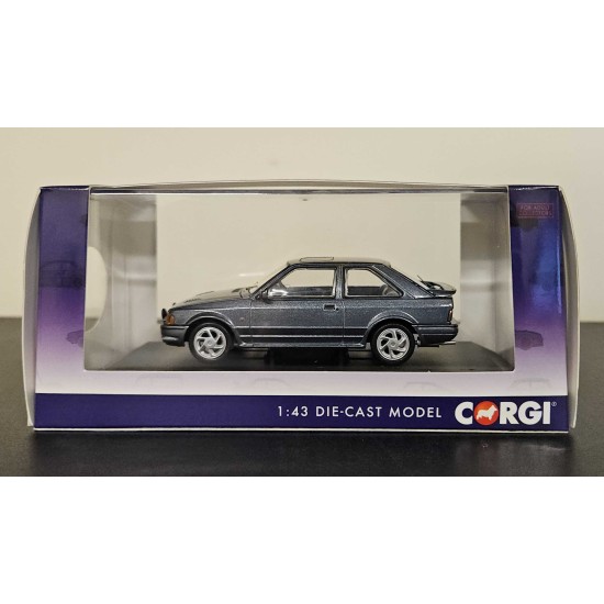 CORGI 1/43 FORD ESCORT MK4 RS TURBO 1990 SPECIFICATION GREY VA14304 - BOX DAMAGE CORGI 1/43 FORD ESCORT MK4 RS TURBO 1990 SPECIFICATION GREY VA14304 - BOX DAMAGE