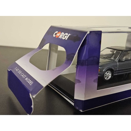 CORGI 1/43 FORD ESCORT MK4 RS TURBO 1990 SPECIFICATION GREY VA14304 - BOX DAMAGE CORGI 1/43 FORD ESCORT MK4 RS TURBO 1990 SPECIFICATION GREY VA14304 - BOX DAMAGE