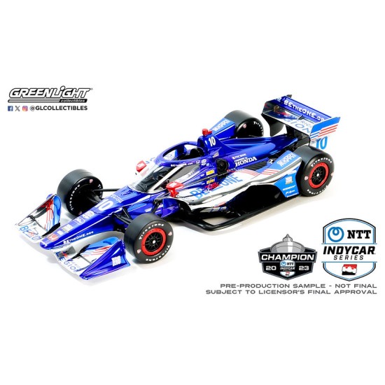 1/18 2023 NO.10 ALEX PALOU NTT INDYCAR CHIP GANASSI RACING AMERICAN LEGION 11230