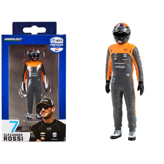 1/18 NTT INDYCAR NO.7 ALEXANDER ROSS/ARROW MCLAREN DRIVER FIGURE 11307