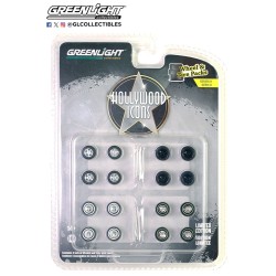 1/64 AUTO BODY SHOP WHEEL AND TYRE PACKS HOLLYWOOD ICONS NO.2 16190-C